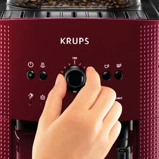 KRUPS Espresseria EA810770 Automatisk Espressomaskine 15 Bar – Rød