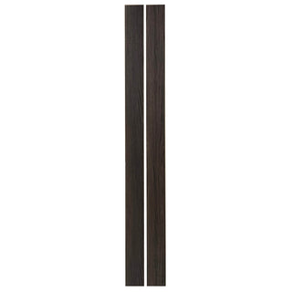 Dørkarmbeklædning til indendørsdør Megadoor, MDF, valnød, 100×2030×6 mm, sæt á 6 stk.