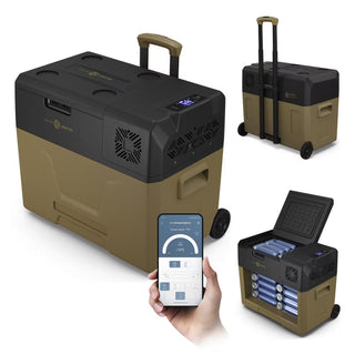 Elektrisk Camping Køleboks Peme Expedition 39 L – 12/230V – Kompressor – Med Hjul