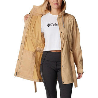 Columbia Pardon My Trench II regnjakke, Beige, Dame