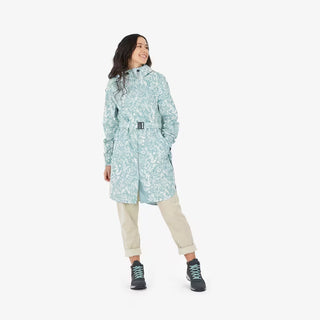 Lang regnfrakke, perfekt til vandring, Rain Cut, Dame