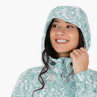 Lang regnfrakke, perfekt til vandring, Rain Cut, Dame