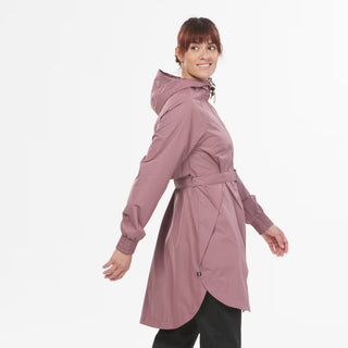 Lang regnfrakke, perfekt til vandring, Rain Cut, Dame