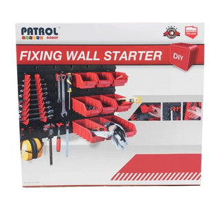 Værktøjstavle Patrol Fixing Wall Starter, Sæt med 22 stk.