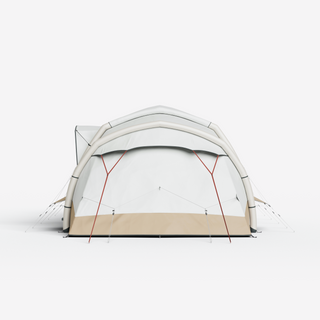 Oppusteligt campingtelt til 4 personer med 2 kabiner, Fresh & Black, Air Seconds 4.2 XXL