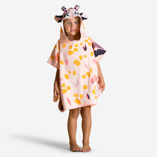 Badeponcho Print Giraf Børn