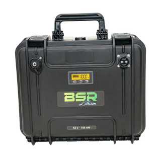 Litiumbatteri til fiskeri BSR DF 110 12V 100Ah + oplader | Motorer og ekkolod