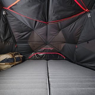 Campingtelt i polybomuld 3 personer, 2 Seconds Easy