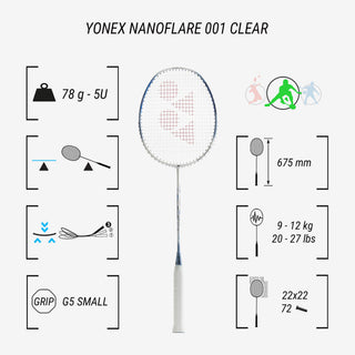 Badmintonketcher Nanoflare 001 Clear