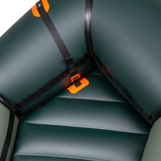 Oppustelig kajak Packraft 100 til flod TPU PR100 1 person
