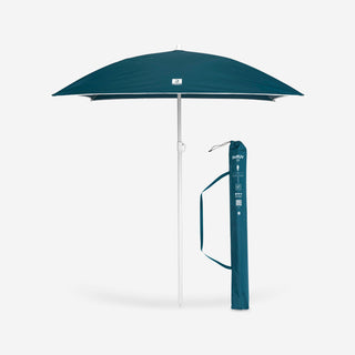 Rektangulær strandparasol 1 plads UPF 50+ - PARUV 125