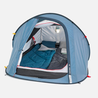 Pop op-campingtelt til 2 personer, 2 Seconds grøn
