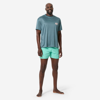UV-beskyttende surf-t-shirt løs pasform UPF50+, UV>95% herre