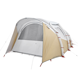 Campingtelt med oppustelig struktur 5 pers. 2 kabiner Air Seconds 5.2 Fresh & Black