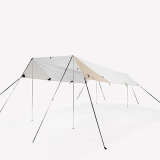 Multifunktionelt læskur Camping Fresh XL med 4 stænger