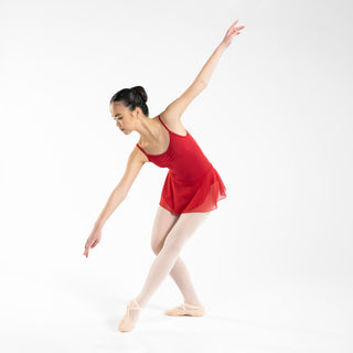 Ballet-body 150 med nederdel Pige