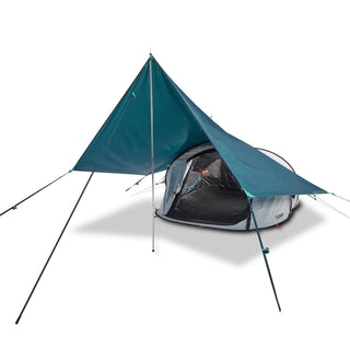 Multifunktionelt læskur til camping
