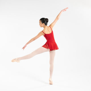 Ballet-body 150 med nederdel Pige