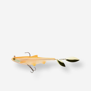 Twister SHAD med skovl til rovfiskeri ROACHSPIN 150 FIRETIGER