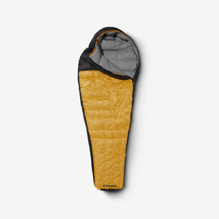 Sovepose til trekking 5°C i dun, let og kompakt, MT900
