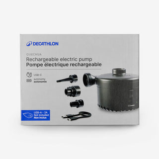 Elektrisk kompakt pumpe genopladelig USB-C CAMPING
