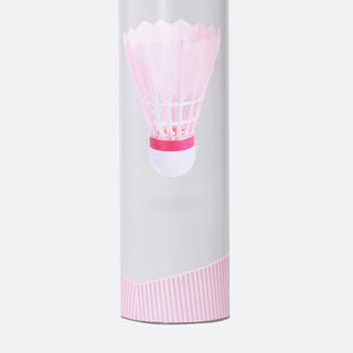Sæt med 12 fjerbolde til badminton, med fjer FSC 530 SPEED 77
