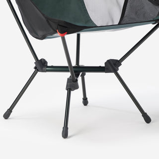 Lav campingstol, sammenklappelig og ultrakompakt, 500 M