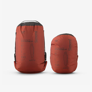 Sovepose til trekking 10°C i dun, let og kompakt, MT900