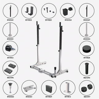 Bodybuilding-rack 120 kg foldbart på 2 sekunder, ultrakompakt