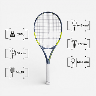 Tennisketcher 285 g Babolat Pure Aero Team Gen9 med strenge Voksne