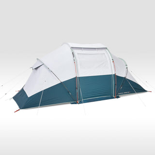 Campingtelt til 4 personer med 2 kabiner, Fresh & Black, Arpenaz 4.2