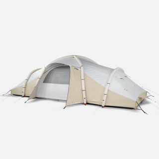 Oppusteligt campingtelt til 8 personer med 4 soverum, Fresh & Black, Air Seconds 8.4