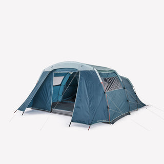 Campingtelt til 6 personer med 3 kabiner, Arpenaz 6.3