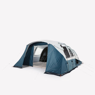 Campingtelt til 6 personer med 3 kabiner, Fresh & Black, Arpenaz 6.3