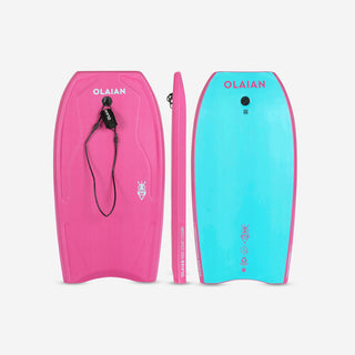 Bodyboard 100 med håndleash str. 36'' Børn