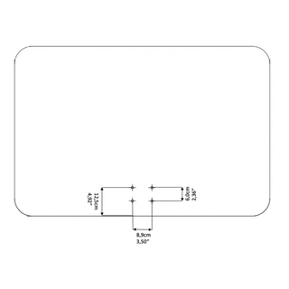 Polycarbonat-plade Basketballkurv B700 PRO
