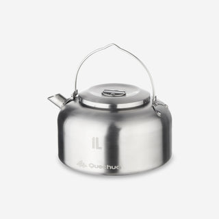 Kedel 500 i rustfrit stål 1 liter til camping, bivuak og vandreture