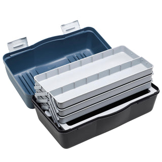 Fiskeboks med 6 bakker BX 17,7 L