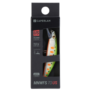 Agn MINNOW WXM MNWFS 70 US YAMAME til rovfiskeri