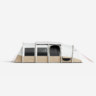 Oppusteligt campingtelt til 4 personer med 2 kabiner, Fresh & Black, Air Seconds 4.2 XXL