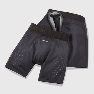 Shorts + fleksibel skridtbeskytter Kampsport Herre