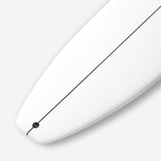 Surfbræt shortboard allround 900 leveres uden finner