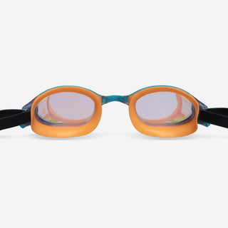 Svømmebriller Bfit One Size anti-dug med spejlglas Fire