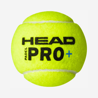 Sæt med 3 trykbolde til padel - Head Padel Pro +