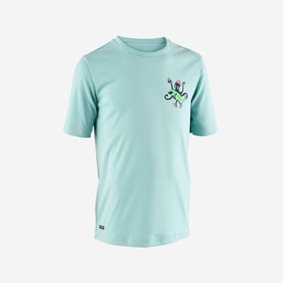 UV-beskyttende t-shirt 100 UPF50+, UV>95% børn