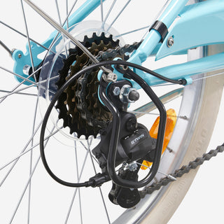 Bycykel Elops 500 20'' børn 120-135 cm