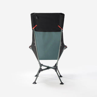 Lav campingstol, ultrakompakt, med høj ryglæn, 900 XL