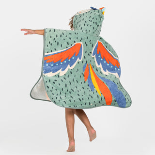 Badeponcho Papegøje Baby