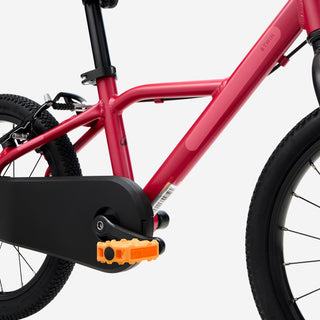 Cykel 16 tommer 4-6 år DISCOVER 900 Beige børn
