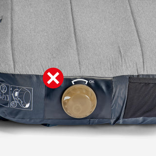 Oppustelig liggeunderlag til camping 1 person 190×70 cm Air Seconds Ultim Comfort